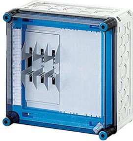 Hensel Sicherungsgehäuse 1xNH00 3p. 250A 5p Mi 6212 Wandmontage Kunststoff Mehrfarbig - Bild 1