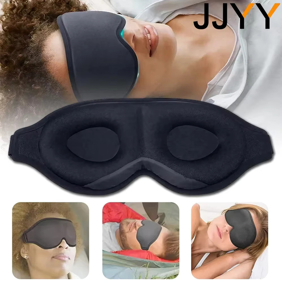 JJYY Schlafmittel-Augenmaske, 3D-Kontur, Unisex - Bild 2