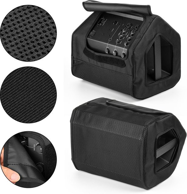 ALLOYSEED Staubschutzhülle mit Griff für Bose S1 Pro+ 2023 und Bose S1 Pro 2018, kratzfeste und waschbare Lautsprecherabdeckung, Schwarz - Bild 1