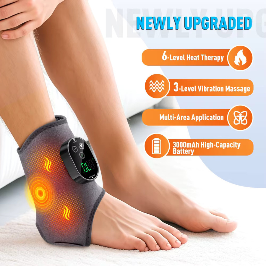 PASTSKY Elektrisches Heiz-Fußmassagegerät mit 3 Vibrationsstufen, 6 Heizstufen - Bild 2