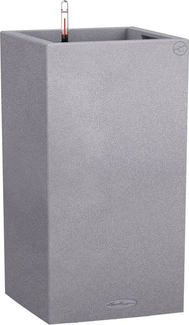 Lechuza Pflanzsäule Canto Stone high Pflanzgefäß Steingrau Höhe: 30 cm, Breite: 56 cm, Tiefe: 30 cm - Bild 1