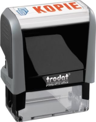 Trodat Eco-Printy Office Textstempel in Grau mit dem Text KOPIE - Bild 1