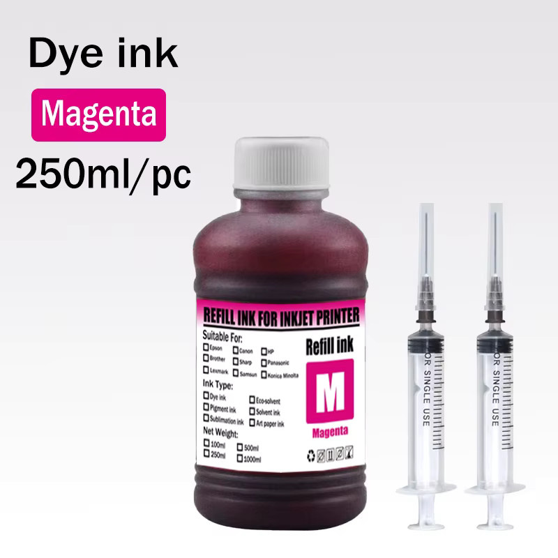 HP Dye Ink Nachfüllset für Tintenpatronen 250 ml kompatibel mit HP 950XL 951XL 932XL 711XL 972A 973XL 975 976Y 981XL 982XL 955XL 962 963 965XL - Bild 3
