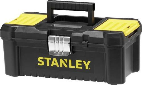 Stanley Essential Werkzeugbox aus Kunststoff und Metall in Schwarz, 12,5 Zoll - Bild 2