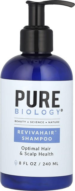 Pure Biology RevivaHair Shampoo, 240 ml, strapaziertes Haar - Bild 1
