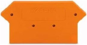 WAGO Abschluss- und Trennplatte 280-331 in Orange - Bild 1