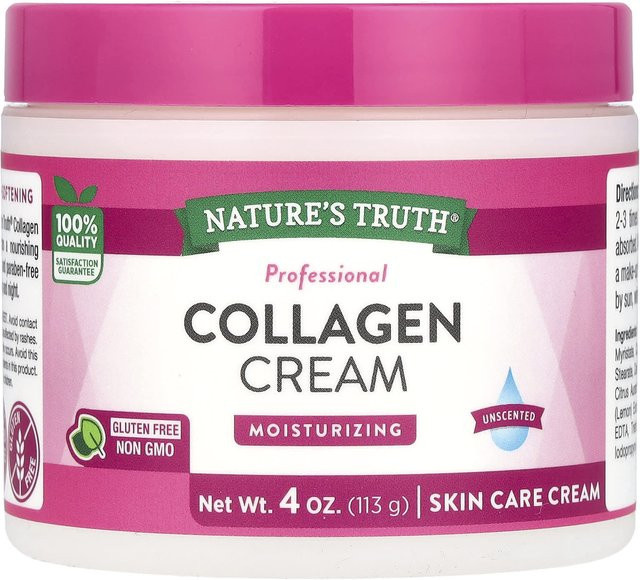 Nature's Truth Collagen-Creme, 113 g, für trockene Haut - Bild 1