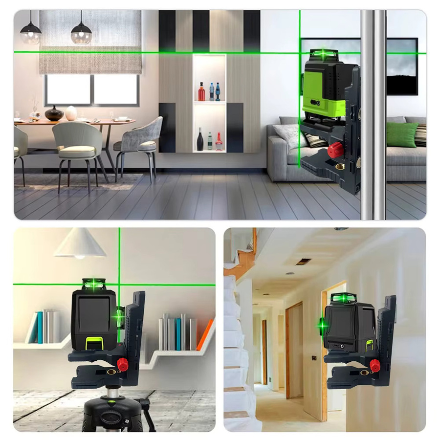 Heipoe DJ800Z Laser-Nivellierhalterung, L-förmig, multifunktional, verstellbar und magnetisch - Bild 3