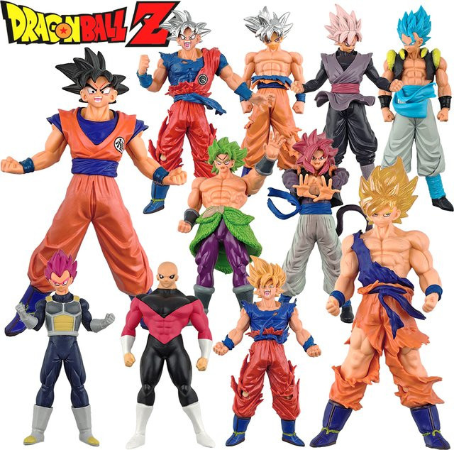 Bandai Dragon Ball Z Anime Actionfiguren, Son Goku Broly Vegeta, Einzelfigur - Bild 1