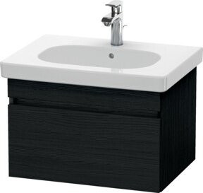 Duravit Waschtischunterschrank DuraStyle in Weiß, wandhängend, 1 Auszug, B: 60 cm, T: 45,3 cm, H: 39,8 cm - Bild 1
