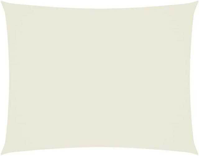 Furnicato Sonnensegel aus PU-beschichtetem Oxford-Gewebe rechteckig in Creme, Breite: 4 m, Tiefe: 3 m - Bild 1