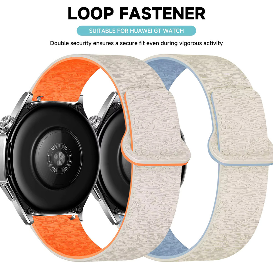 FancyWrist Uhrenarmband Silikon, Weiß, Klassisch - Bild 2