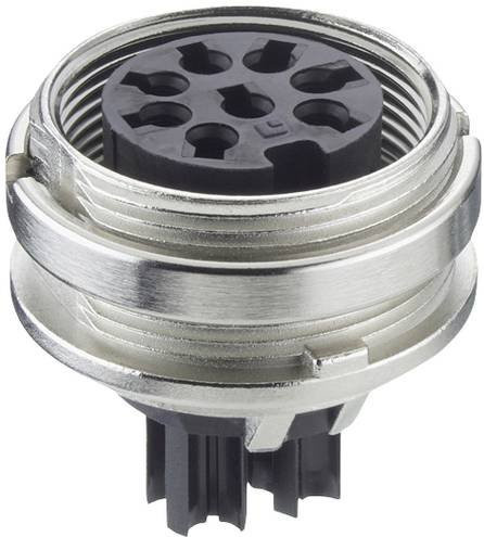 Lumberg KGV 71 C Kupplung in Silber mit 7 Polen für den Einbau - Bild 1