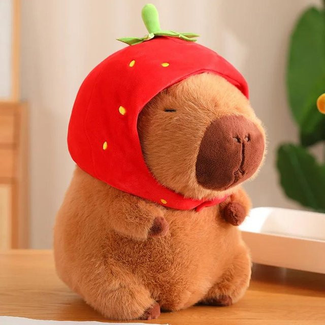 Yiran toy Capybara Plüschtier, Kuscheltier, 23cm, ab 3 Jahre - Bild 1