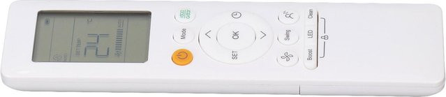 Midea Klimaanlagen-Fernbedienung RG10A-BGEF Ersatz-Controller in Weiß - Bild 1