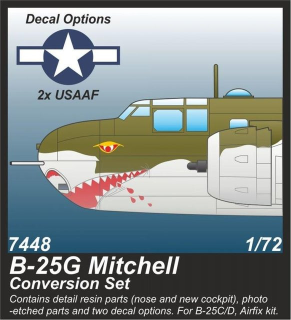 CMK B-25G Mitchell - 75 mm Gun Nose Conversion Set - Bild 1