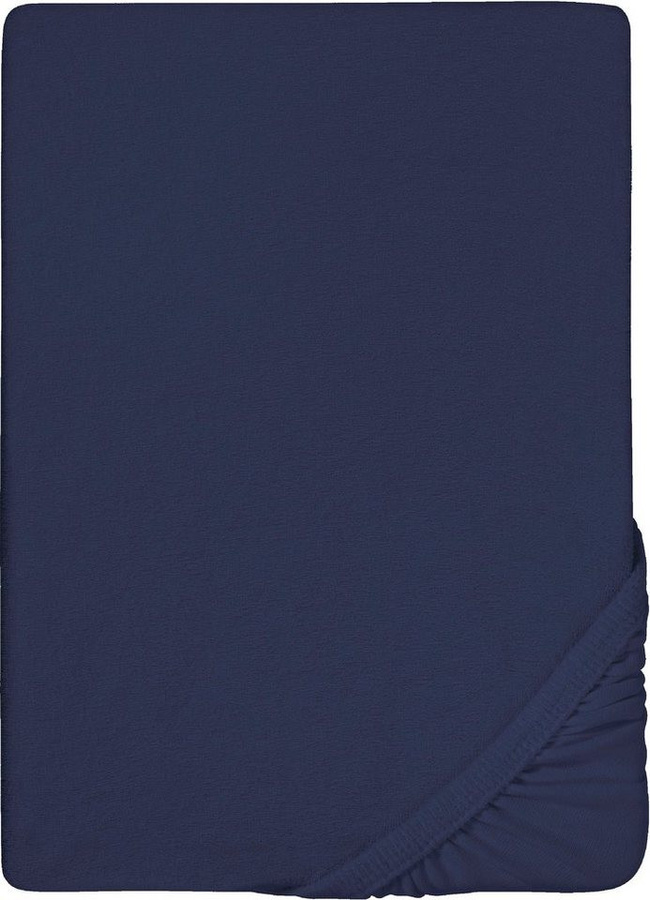 Biberna Spannbettlaken Premium Frottee-Stretch mit Rundumgummi, 80% Baumwolle, bügelfrei - Bild 1