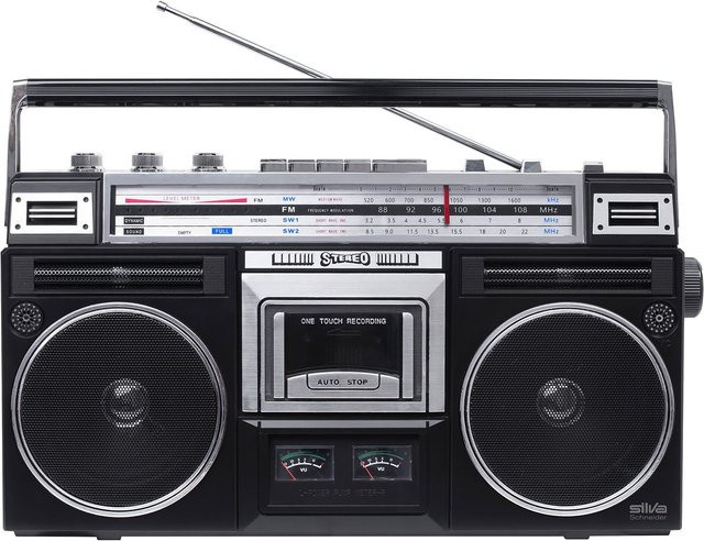 Silva Schneider DAB+ Radio mit Bluetooth und USB-Anschluss in Schwarz - Bild 1