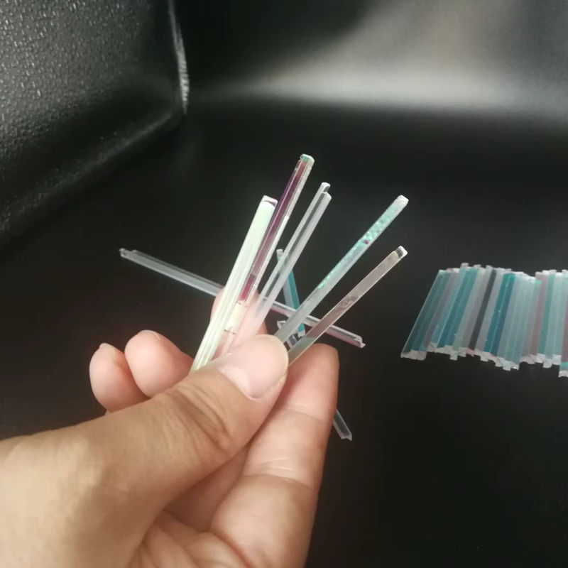 10 Stück Ivzosheng RGB Combiner Streifen Prisma aus Glas, mehrfarbig und transparent, rechteckig - Bild 3