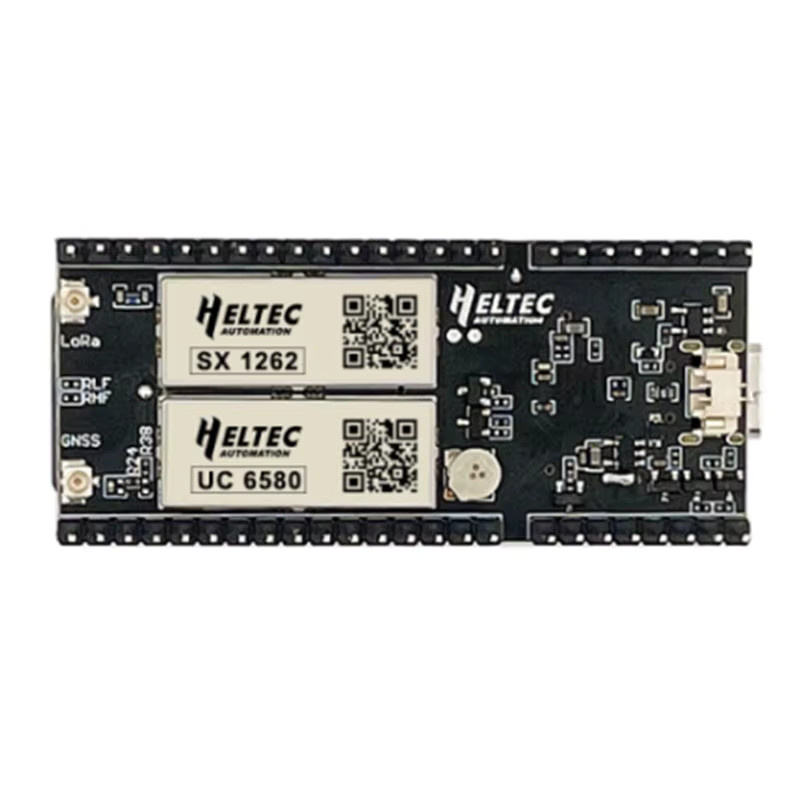 Heltec Automation Lora GPS Wireless Tracker IoT Zubehör für Arduino mit Wi-Fi, Bluetooth, GNSS, Typ-C und OLED Display in Schwarz - Bild 2