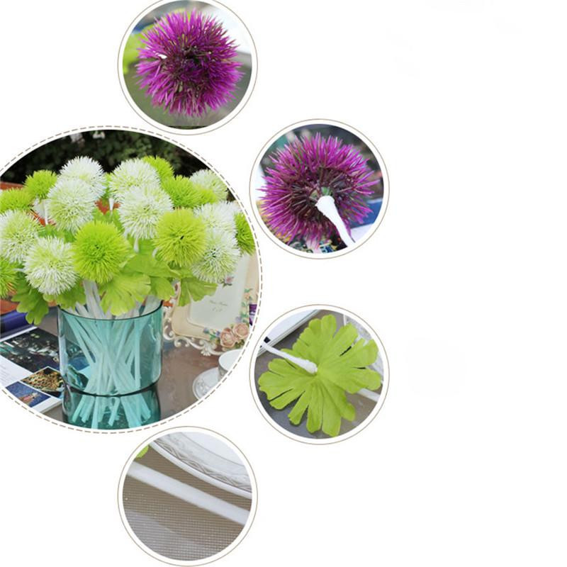 Künstliche Löwenzahnblume von KONNWEI in Weiß aus Plastik zur Dekoration für Hochzeit und Heim oder Garten - Bild 1