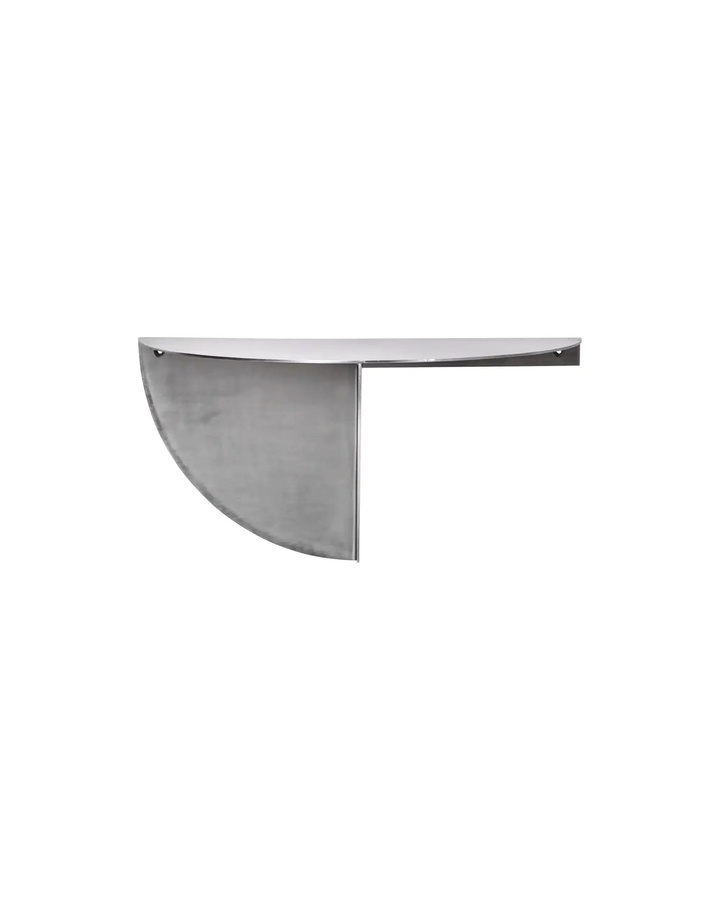 House Doctor Wandregal Mega aus Eisen in Silber, Breite: 36 cm - Bild 1