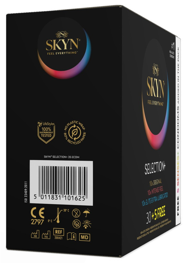 SKYN Kondom-Mix Selection+ 30+5free, latexfrei, Unisex - Bild 2