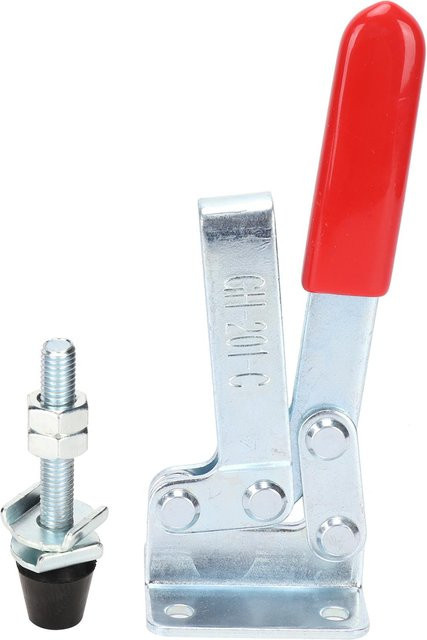 Manuelle Knebelklemme Meterk GH-201-C Schnellspannvorrichtung für Eisenschweißen in White - Bild 1