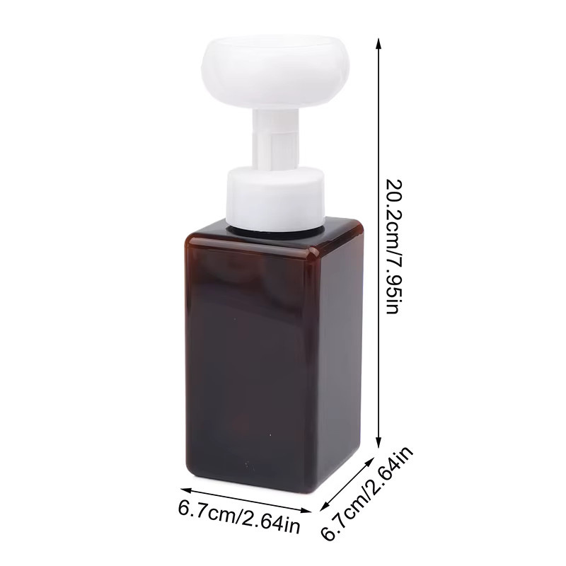 HNKMP Flüssigseifenspender mit Blumen-Design für Schaumseife, pink und multicolour, 250 ml oder 450 ml - Bild 2