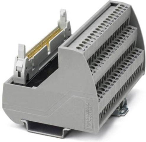 Phoenix Contact Passivmodul 2908495 VIP-3/SC/FLK50/AN/S7-1500 in Grau - Bild 1