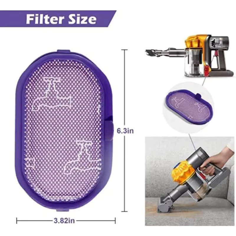 Dyson Ersatz HEPA Filter für Roboter Staubsauger DC30 DC31 DC34 DC35 DC44 DC56 Waschbares Zubehör - Bild 2