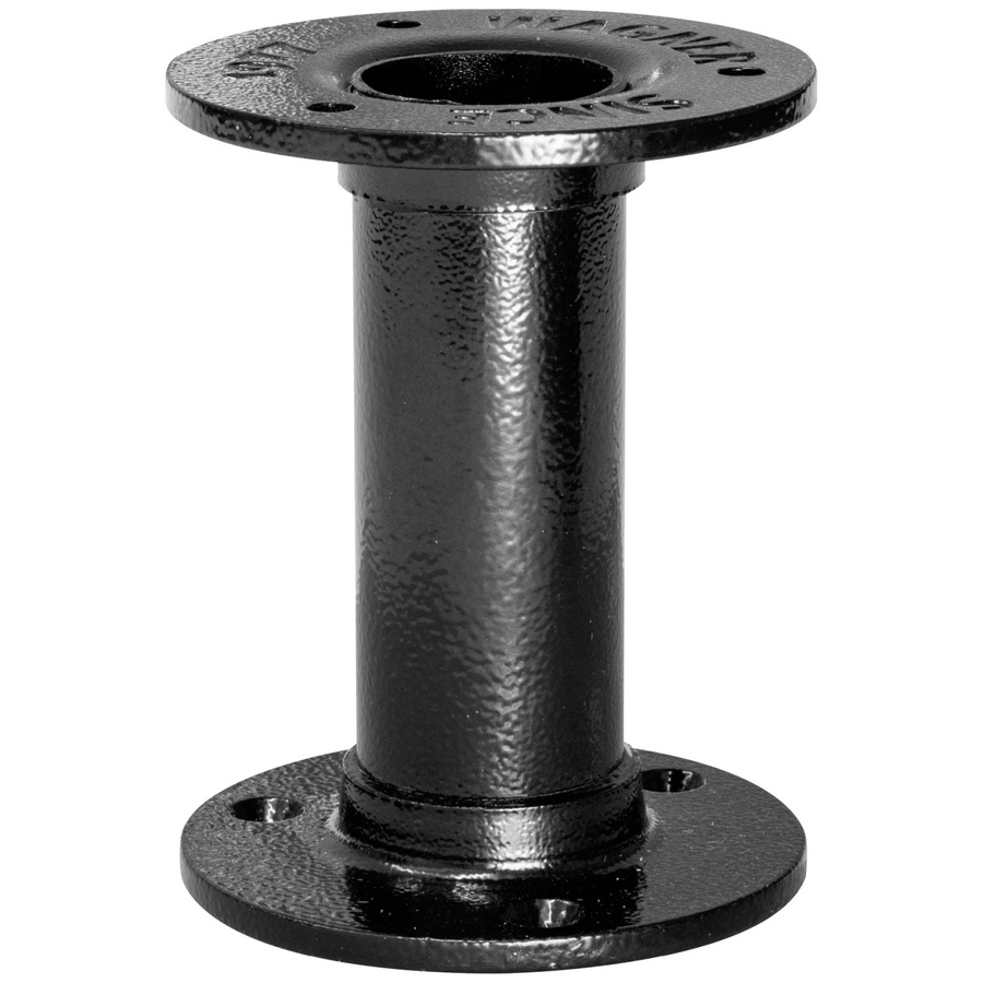Wagner Möbelbein Industrial Pipe aus Stahl in Schwarz Matt Durchmesser: 32,5 mm, Höhe: 100 mm - Bild 2