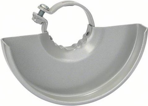 Bosch Schutzhaube ohne Deckblech mit Schraubverschluss und Codierung in Silber, 125 mm - Bild 1