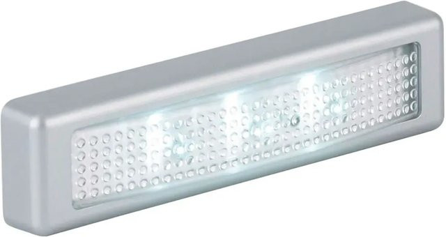 Briloner LED Push Light Lero in Titan mit Batterie und Selbstklebebefestigung - Bild 1