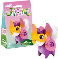BRIO Flora Spielfigur Aster im Blumen-Outfit in Rosa und Lila - Bild 1