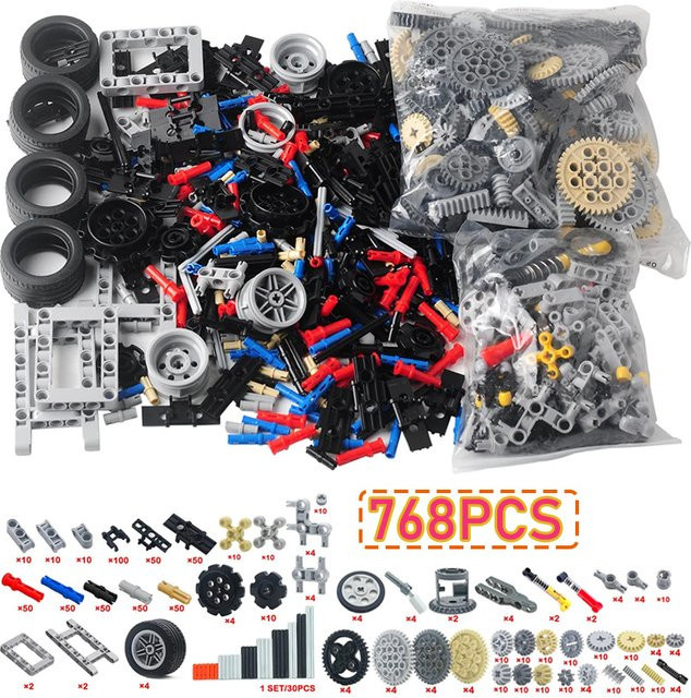 wishiot MOC Gears Technologie Bausteine Zubehör, Fahrzeuge - Bild 1