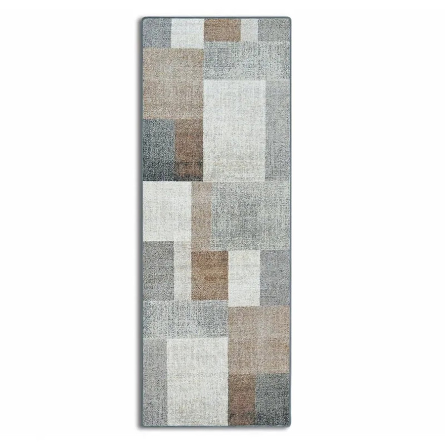 KARAT Teppichläufer Lucano Moderner Wohnteppich Braun Multicolour B: 80 cm, L: 500 cm - Bild 2