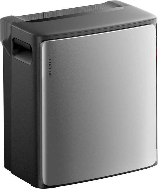 EcoFlow Stream Ultra X Balkonkraftwerk Speicher mit 3,84 kWh Kapazität, 4 MPPT und 2300 W AC Ausgang, erweiterbar bis 23 kWh, Farbe: Silber/Grau - Bild 1