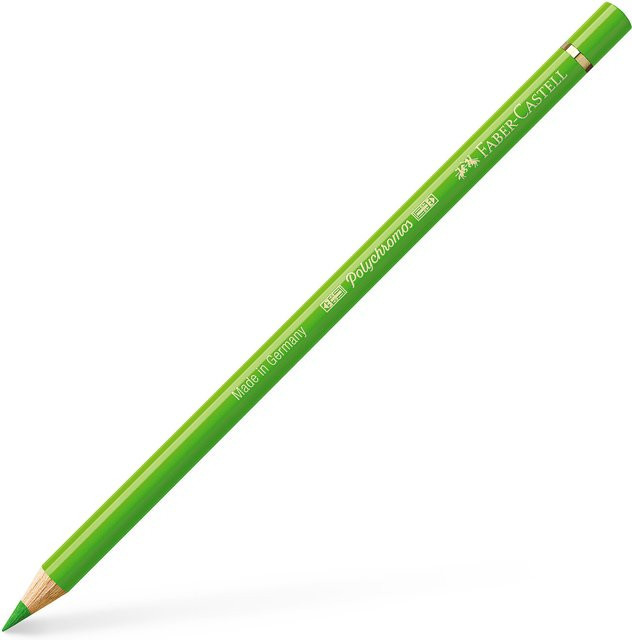 Faber Castell Polychromos Profi-Farbstift in Grasgrün mit hoher Pigmentierung - Bild 1