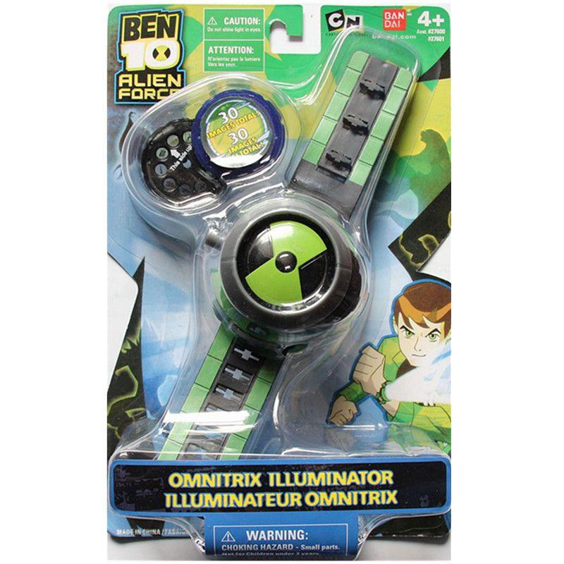 Ben10 Omnitrix Projektionsuhr mit verstellbarem Armband und Drehfunktion - Bild 7