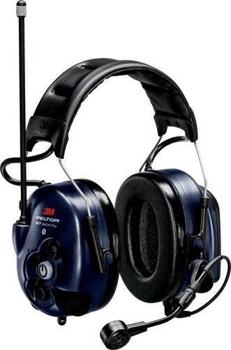 3M Peltor LiteCom Plus Kapselgehörschutz-Headset Blau mit 34 dB Dämpfung und LPD 433MHz - Bild 1