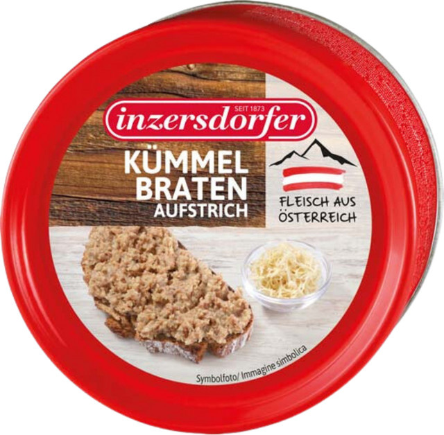 Inzersdorfer Kümmelbratenaufstrich 125 g - Bild 1