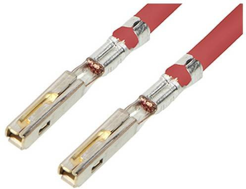 Molex Crimpkontakt mit Litze 216300-2226 Bulk in Rot, Gold und Silber - Bild 1