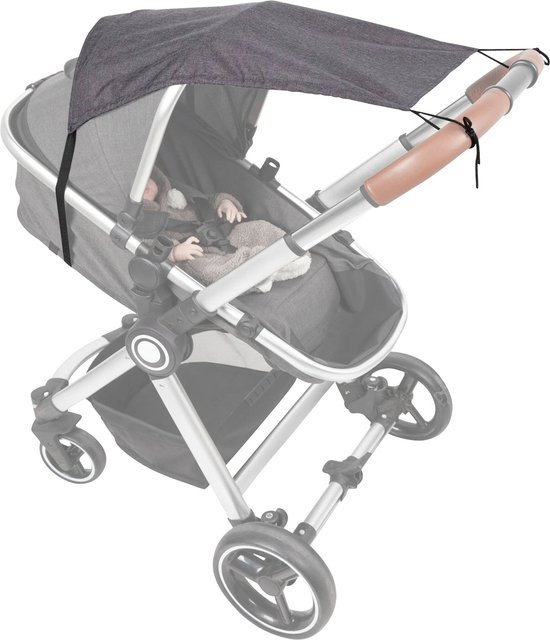 Babycab Universal Sonnenschutz für Kinderwagen in Grau - Bild 3