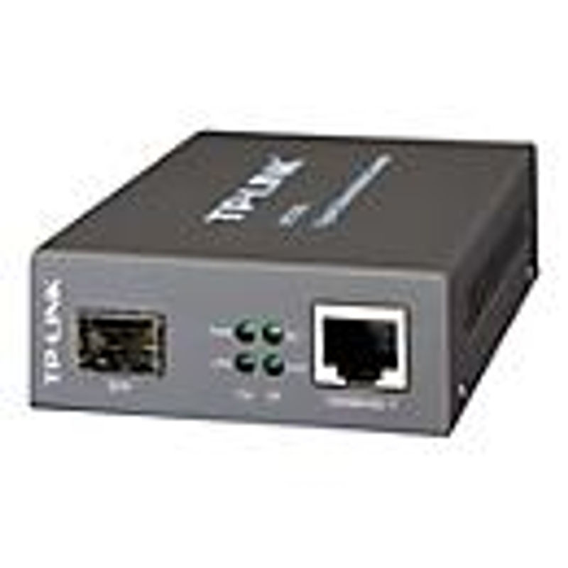 TP-Link MC220L SFP LAN Medienkonverter 1000MBit/s in Grau mit SC und LC Anschlüssen - Bild 2