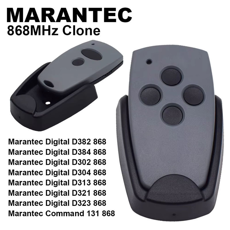 Marantec Copy Pilot Tor-Fernbedienung Digital 868,3 MHz Handsender D302 in Grau - Bild 2