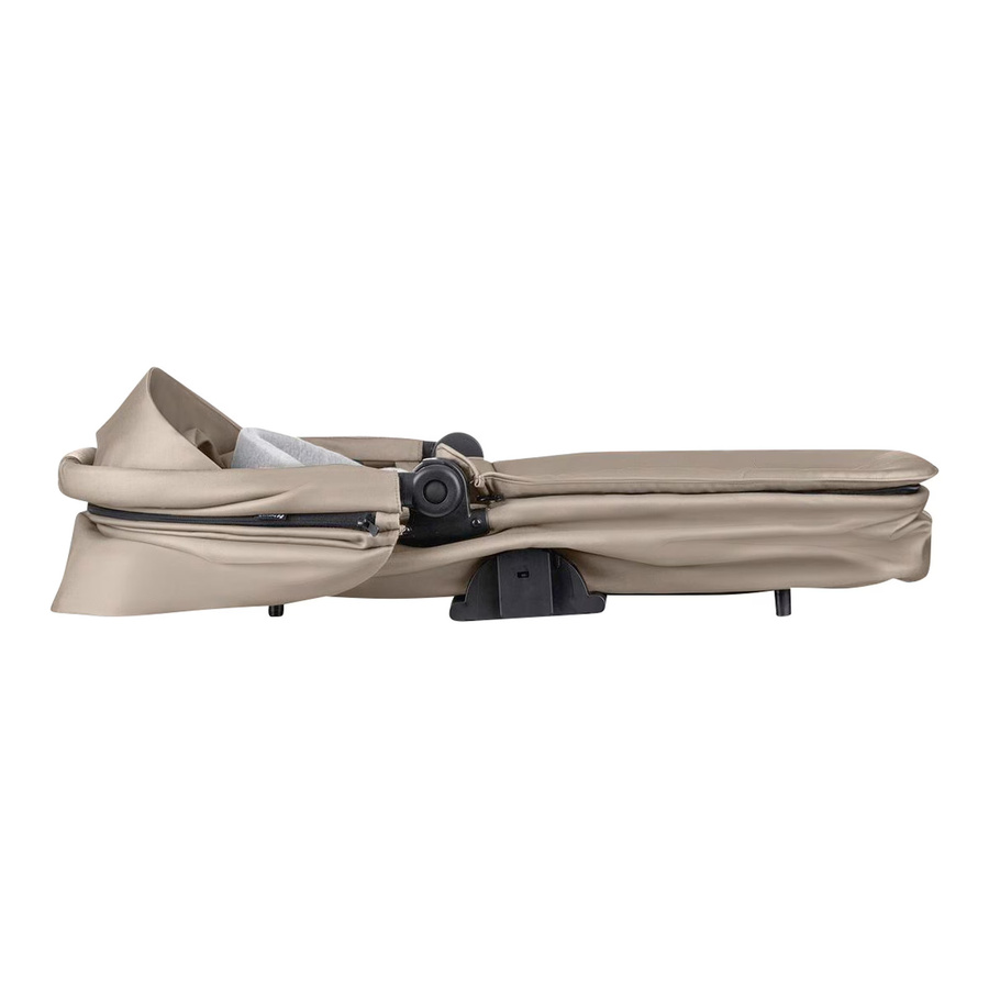 Hauck Kombikinderwagen Comfort N Care Air in Beige mit Sportsitz und Babywanne - Bild 2