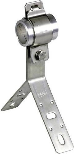 DEHN Eck-Befestigung D50 WA aus Edelstahl in Silber - Bild 1