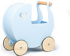 MOOVER Holz-Puppenwagen hellblau - Bild 1