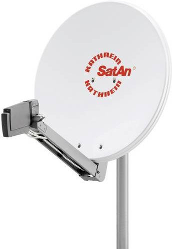 Kathrein CAS 80 Satellitenantenne Offset-Parabolantenne in Weiß mit 75 cm Durchmesser - Bild 1